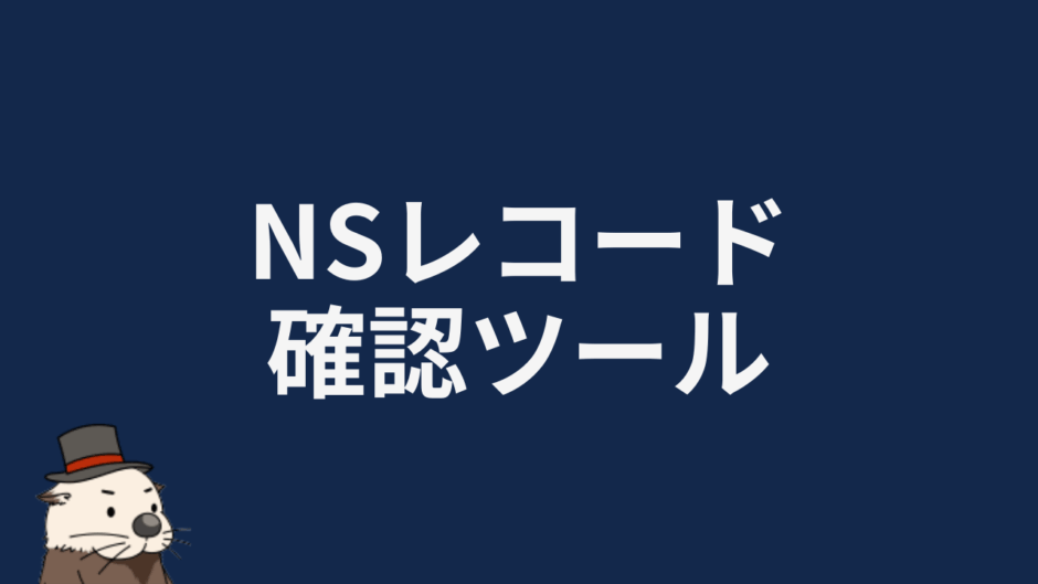 NSレコード確認ツール